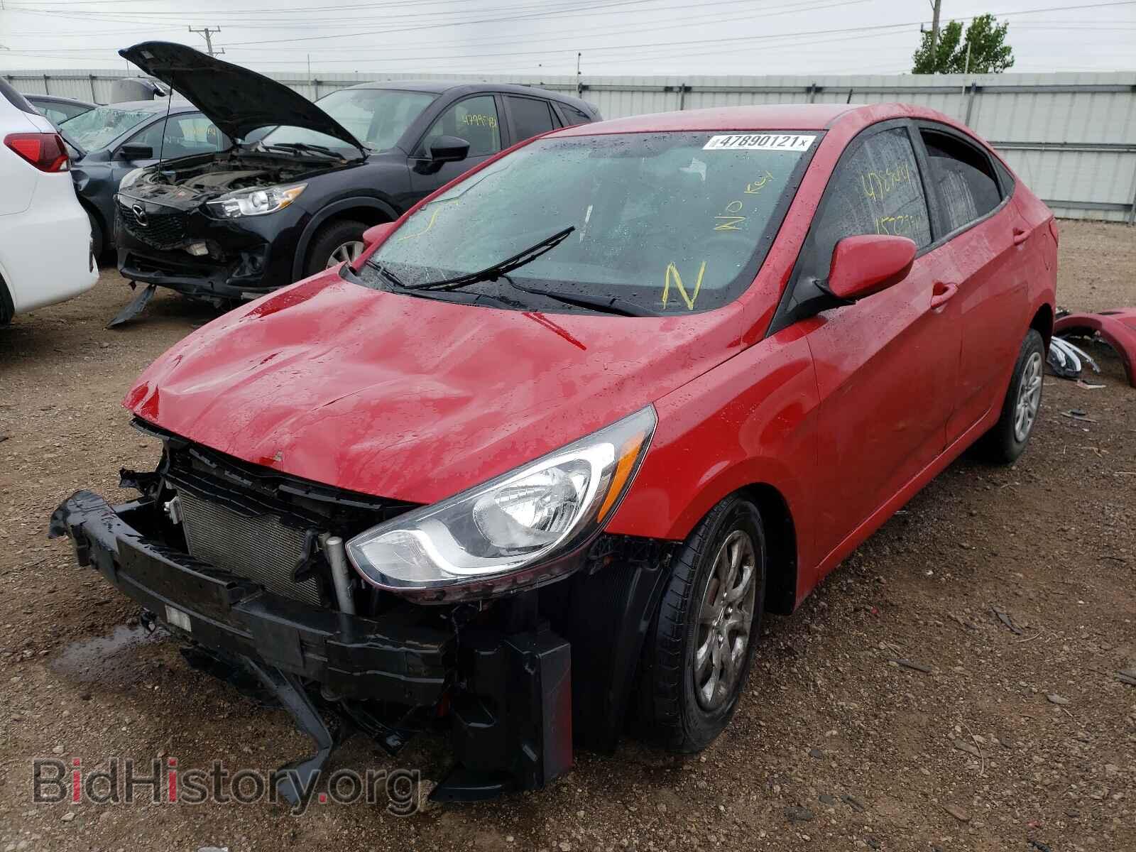 2014 HYUNDAI ACCENT - VIN: KMHCT4AE2EU689119 - Photo 2