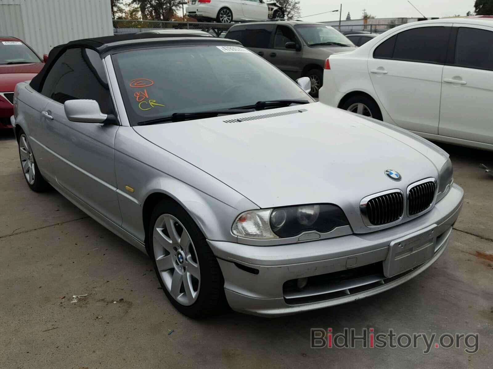 Photo WBABS33462JY58554 - BMW 325 CI 2002