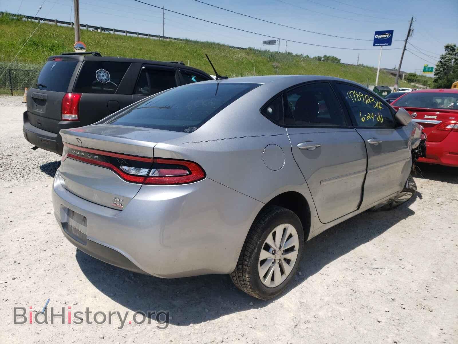 2014 DODGE DART - VIN: 1C3CDFBB8ED913564 - Фото 4