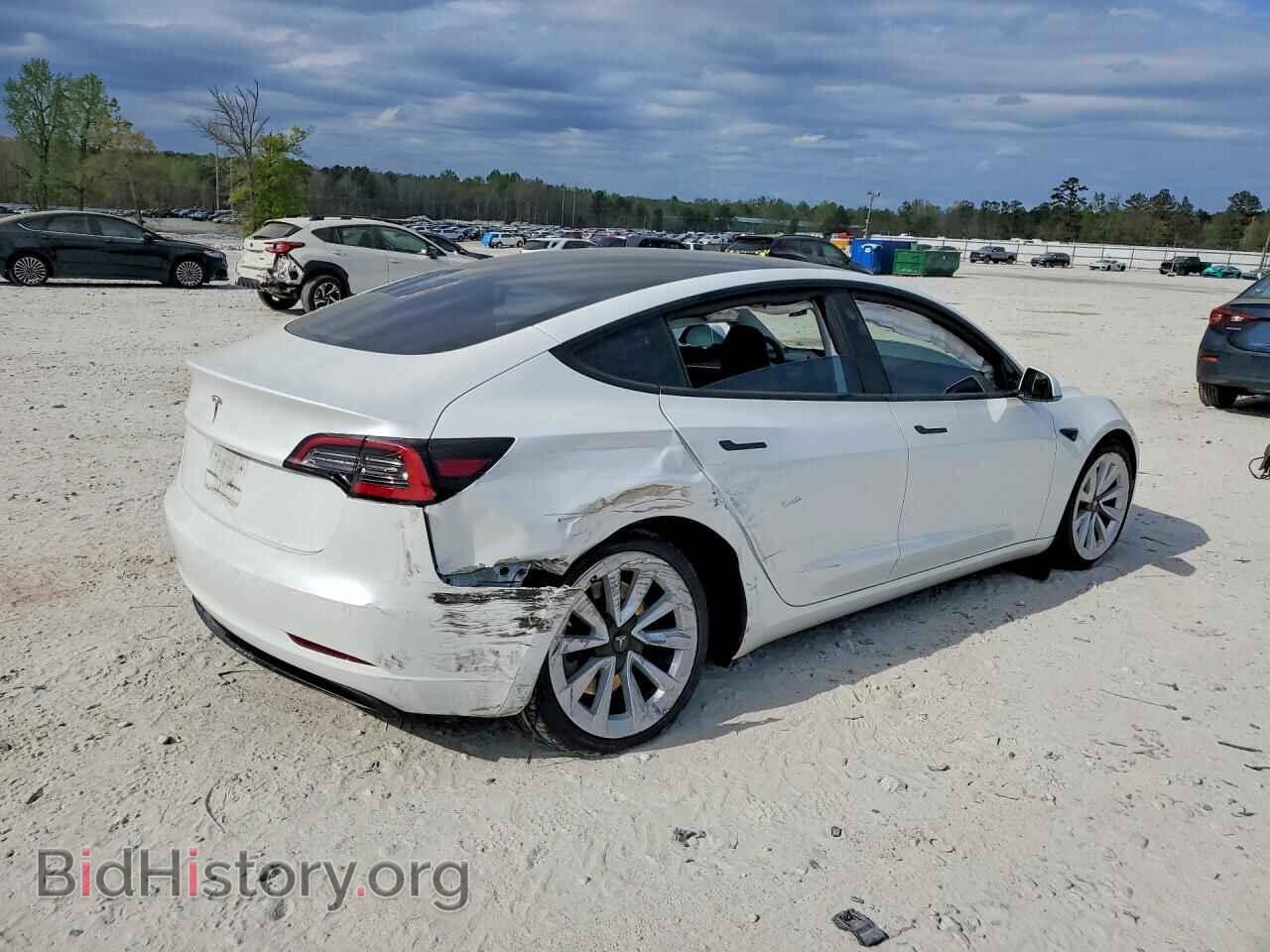2022 TESLA MODEL 3 - VIN: 5YJ3E1EA4NF350486 - Фото 3