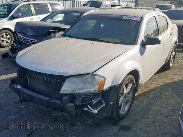 2013 DODGE AVENGER - VIN: 1C3CDZAB3DN664943 - Фото 2