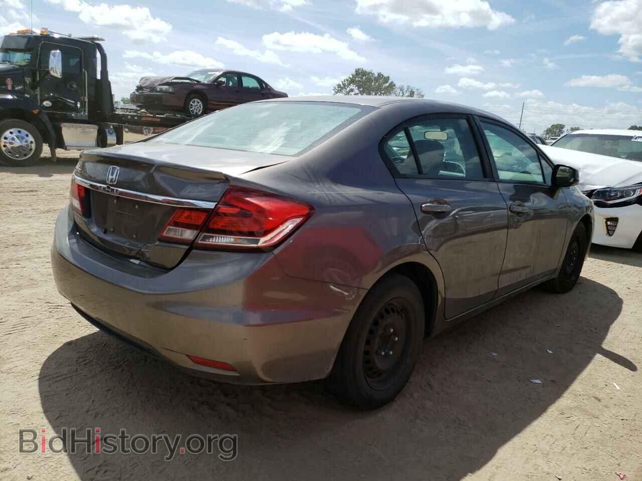 2013 HONDA CIVIC - VIN: 19XFB2F53DE090308 - Фото 3