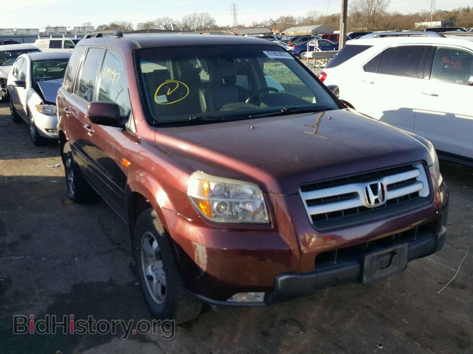 Фотография 5FNYF18517B029834 - HONDA PILOT 2007