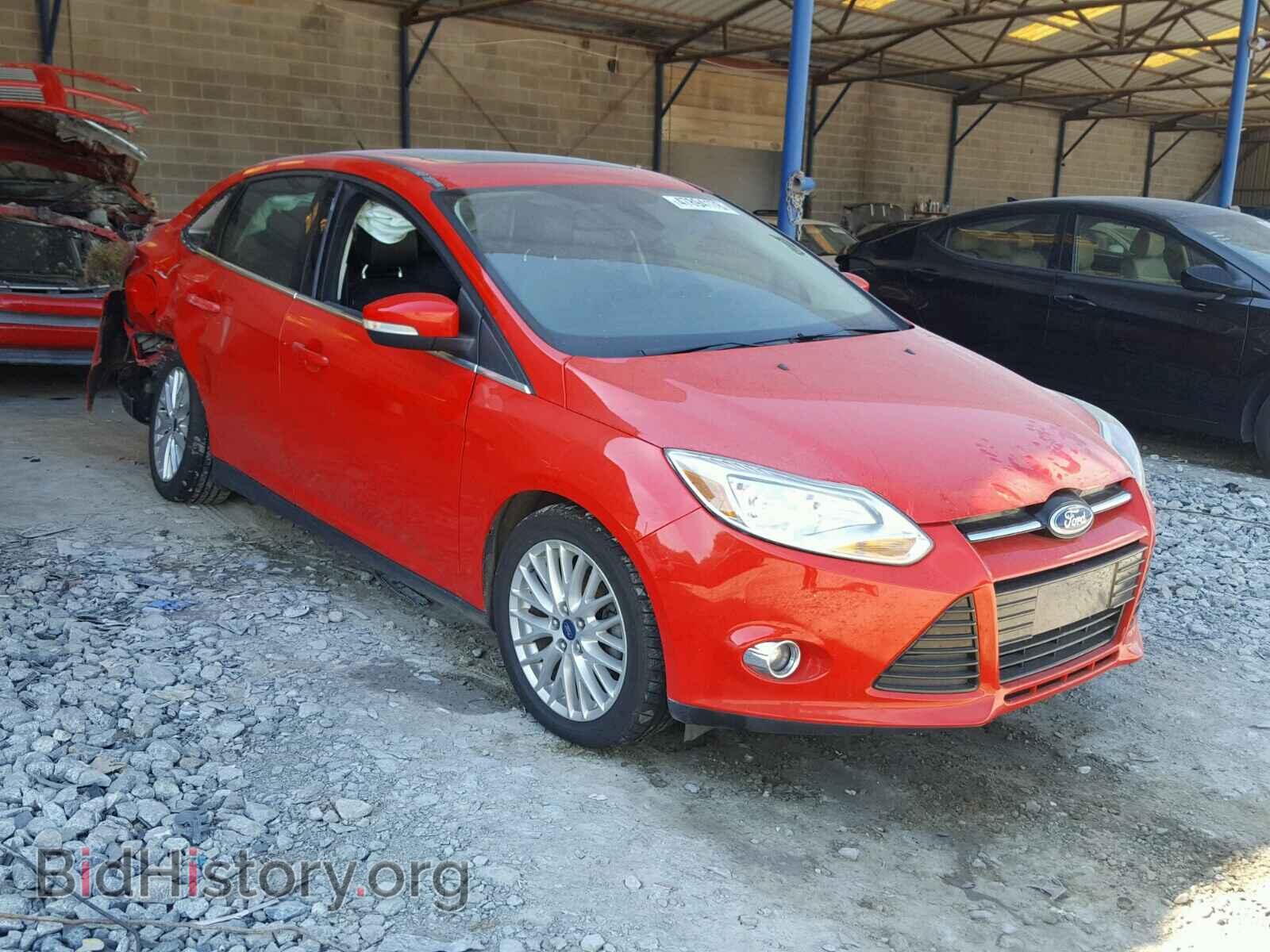 2012 Ford FOCUS Focus SEL (VIN 1FAHP3H28CL324537) — photo 1 of 10, Copart, damage: rear end