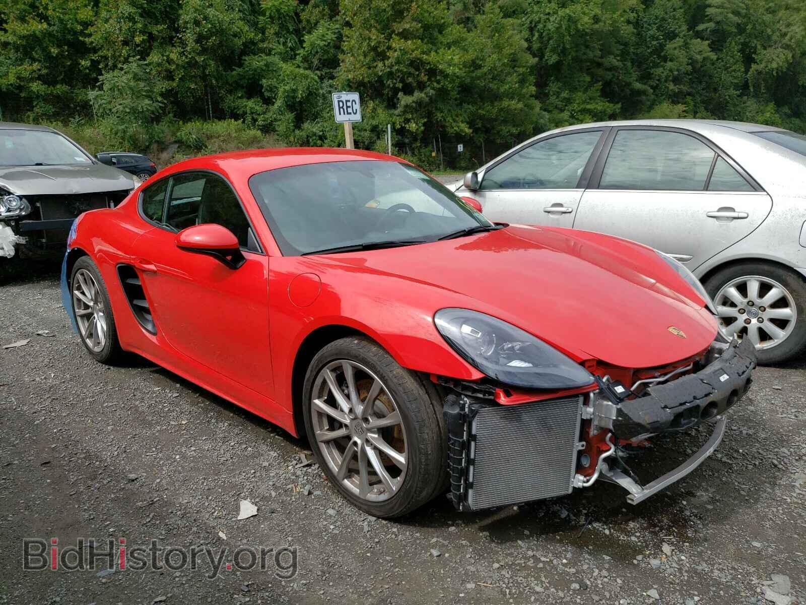 Фотография WP0AA2A81JS260222 - PORSCHE CAYMAN 2018