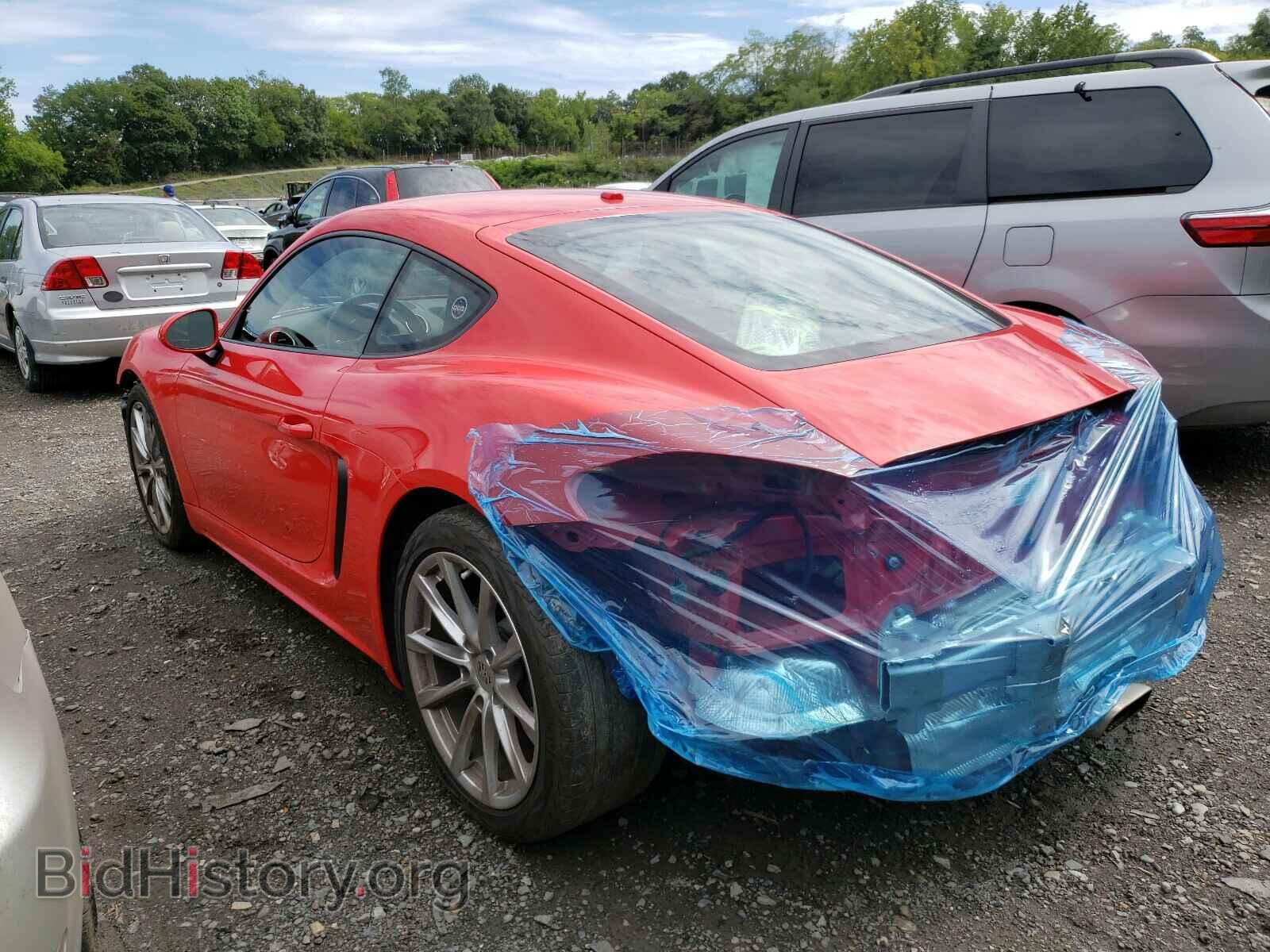 2018 PORSCHE CAYMAN - VIN: WP0AA2A81JS260222 - Фото 3