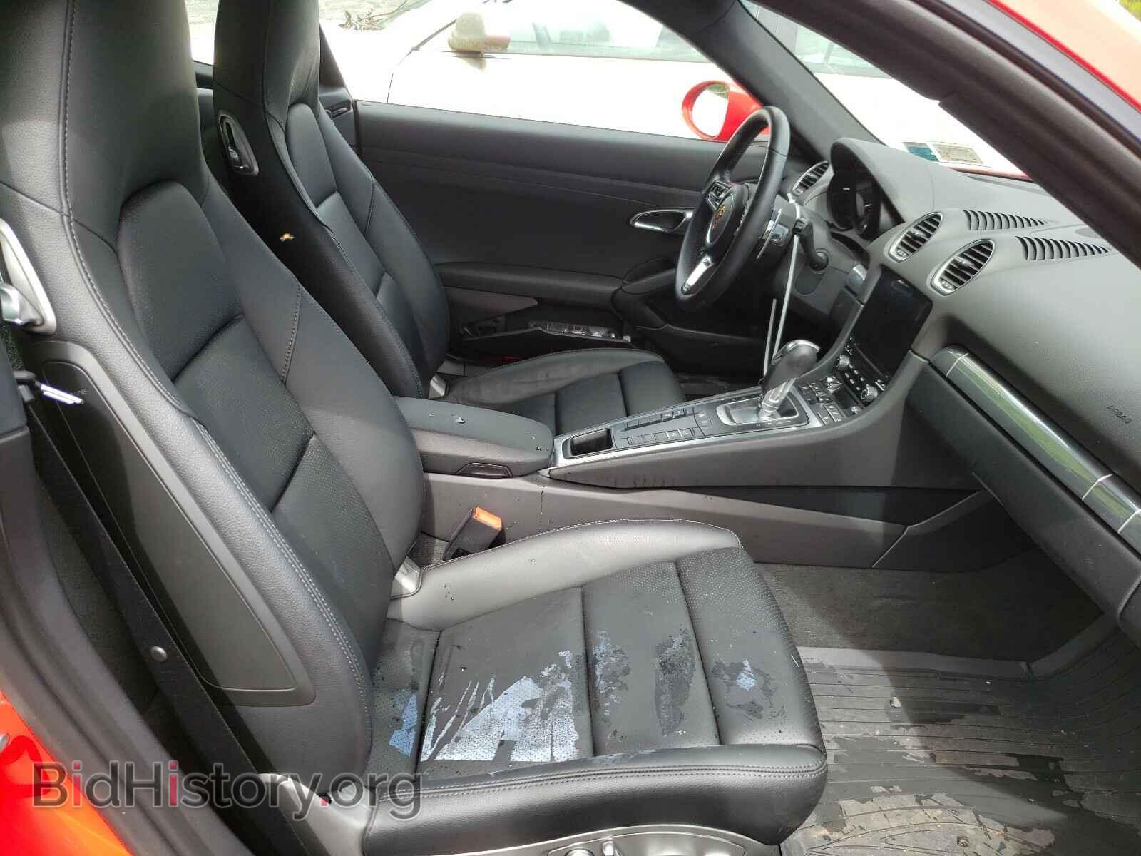 2018 PORSCHE CAYMAN - VIN: WP0AA2A81JS260222 - Фото 5