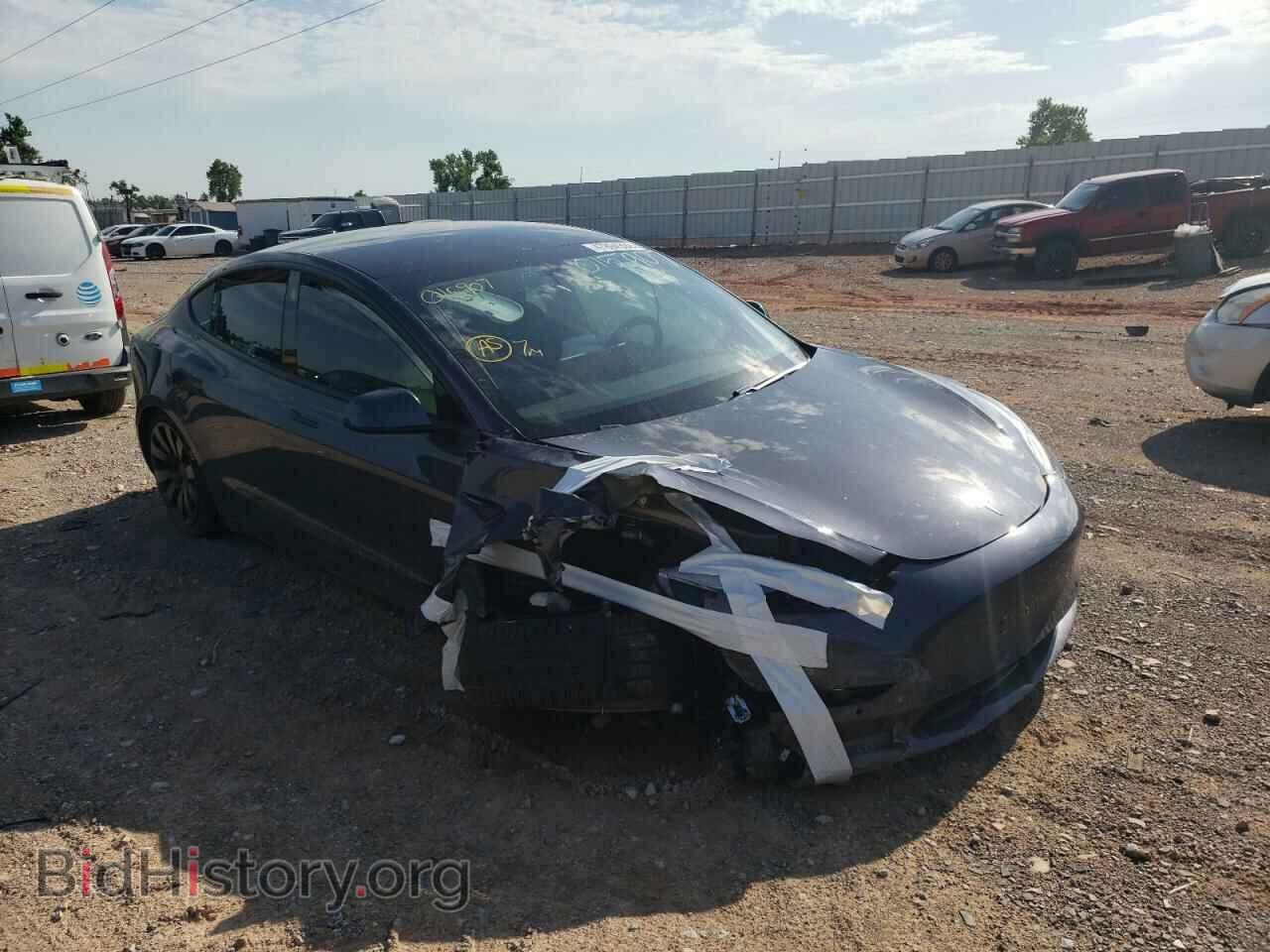 Photo 5YJ3E1EA6MF015907 - TESLA MODEL 3 2021