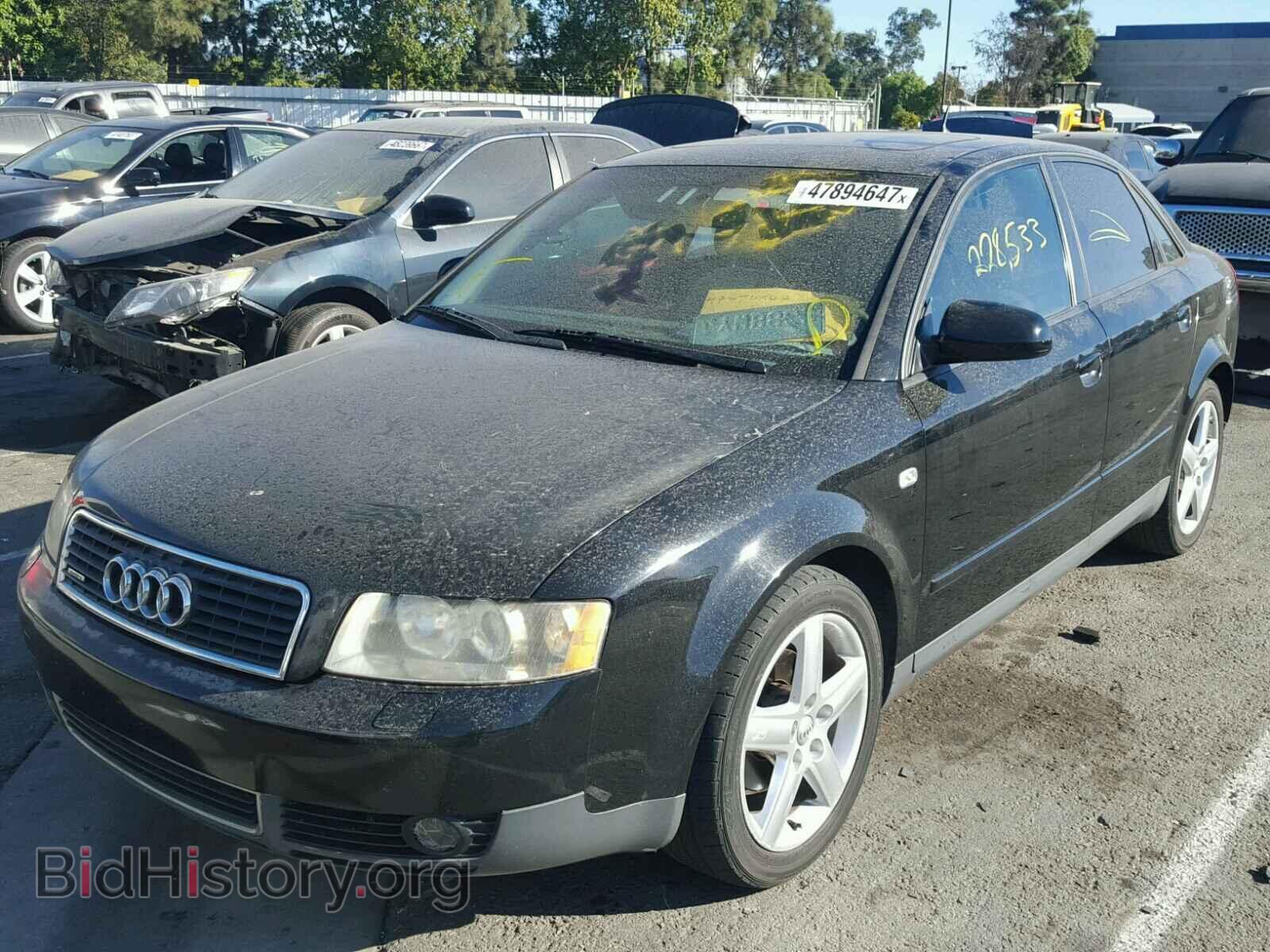 2002 AUDI A4 - VIN: WAULC68E82A288044 - Фото 2