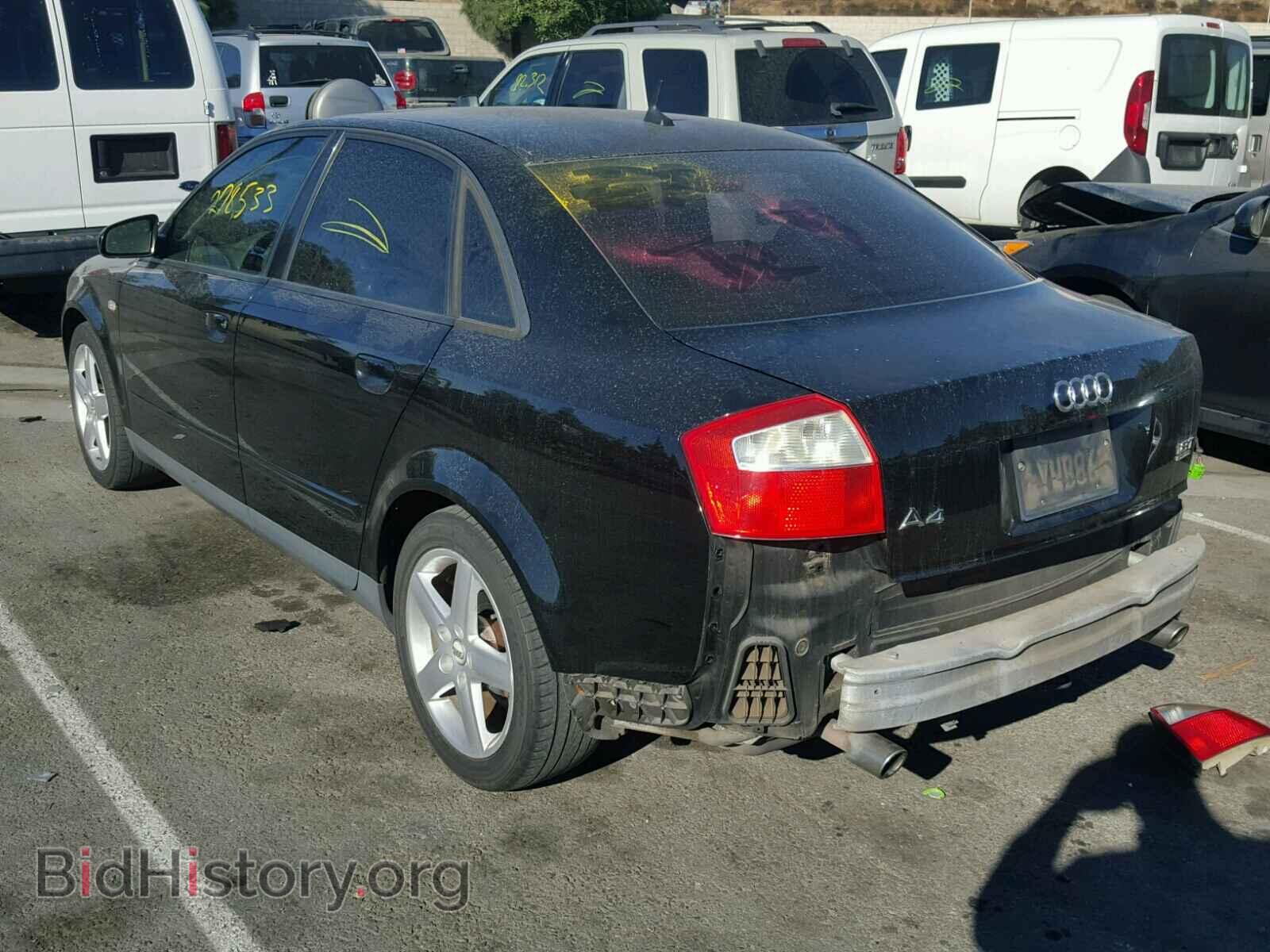 2002 AUDI A4 - VIN: WAULC68E82A288044 - Фото 3