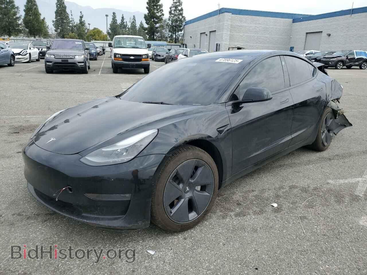 Photo 5YJ3E1EB3NF257774 - TESLA MODEL 3 2022