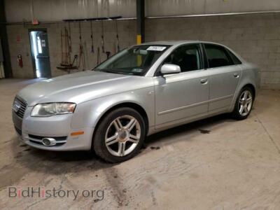 2007 Audi A4 A4 2.0T QU, silver — VIN WAUDF78E17A107813, Copart