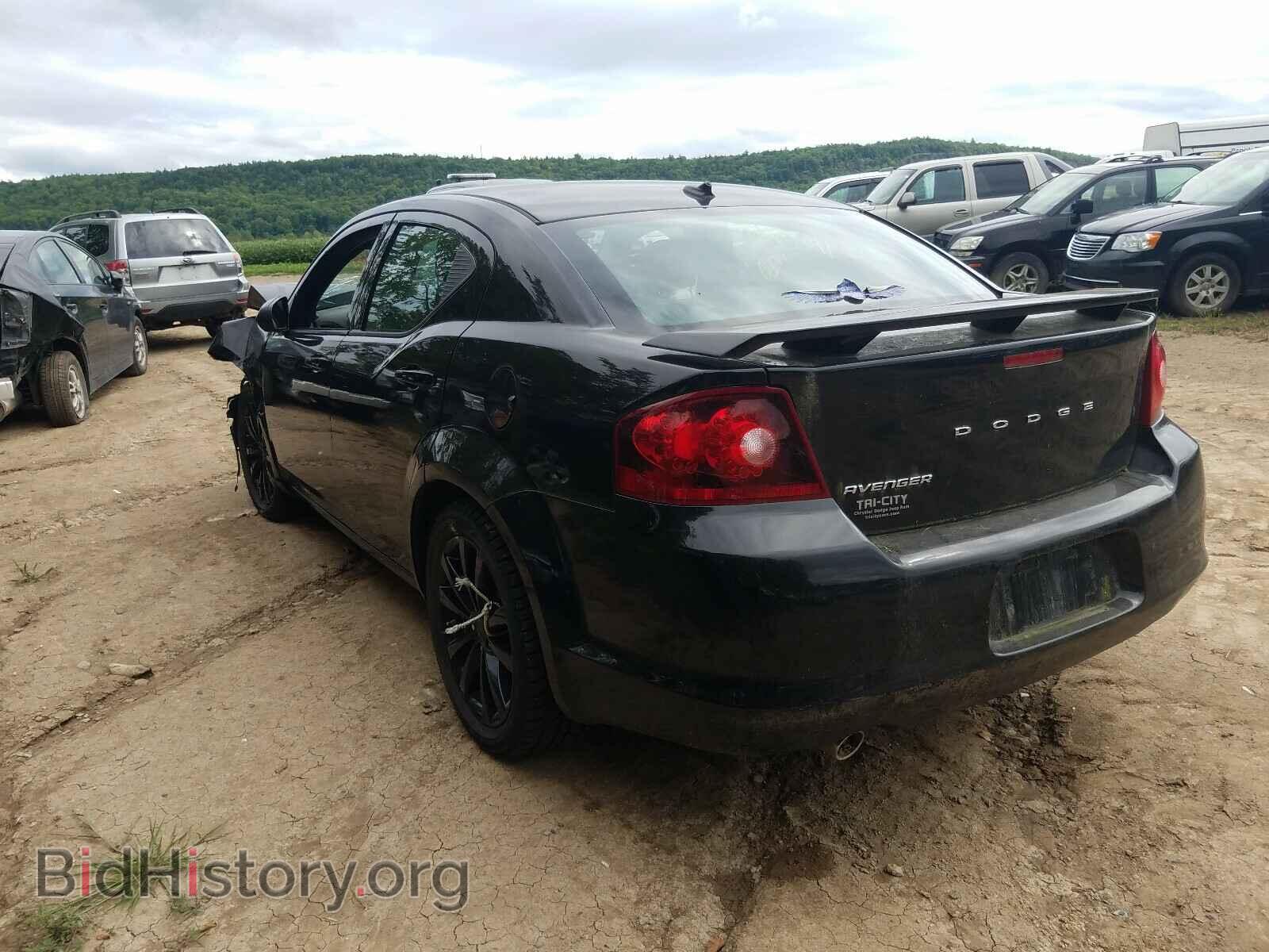 2013 DODGE AVENGER - VIN: 1C3CDZCG4DN717299 - Фото 3