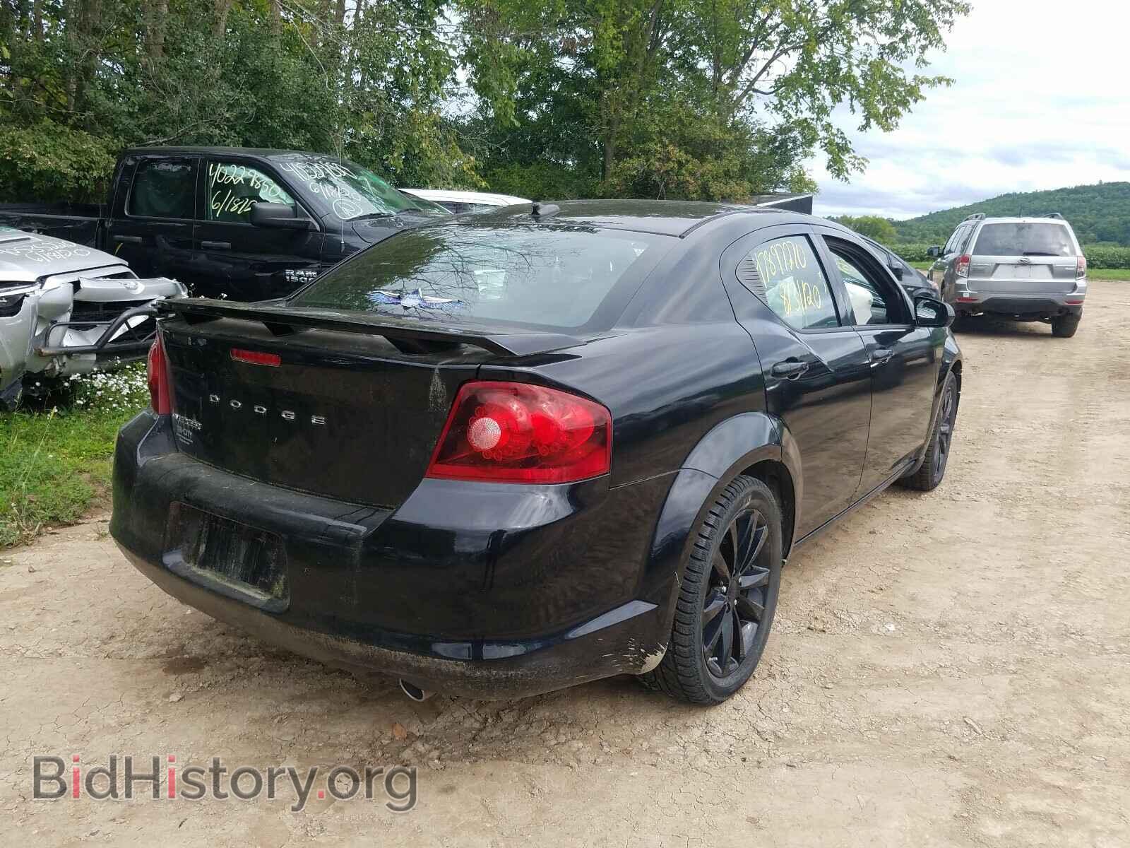 2013 DODGE AVENGER - VIN: 1C3CDZCG4DN717299 - Фото 4