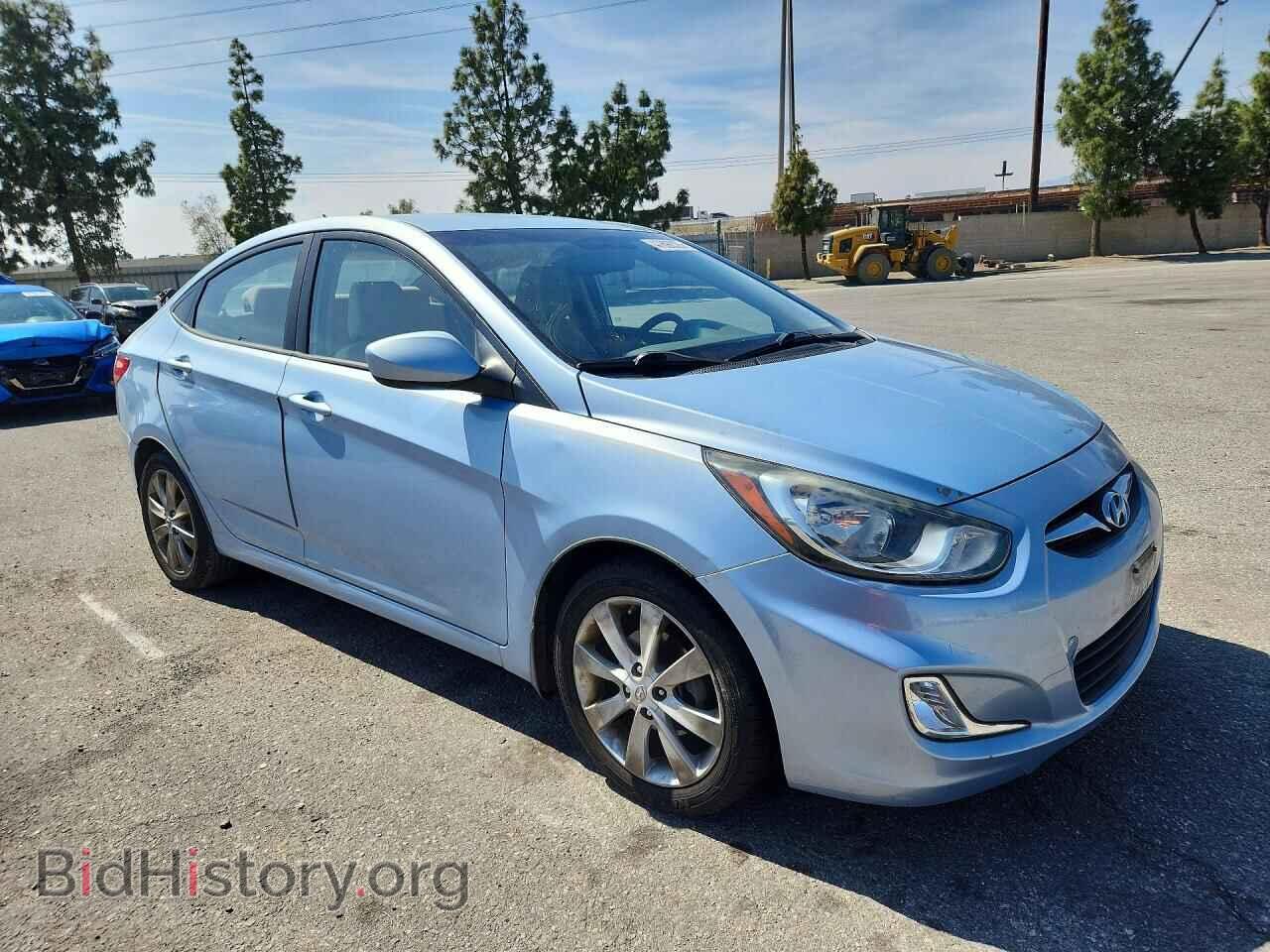2012 HYUNDAI ACCENT - VIN: KMHCU4AE0CU131425 - Фото 4