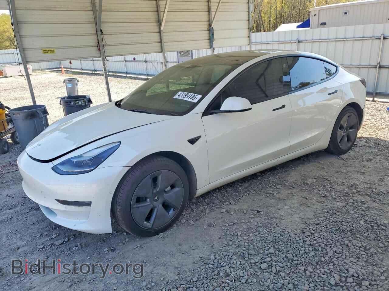 Photo 5YJ3E1EA9MF092321 - TESLA MODEL 3 2021