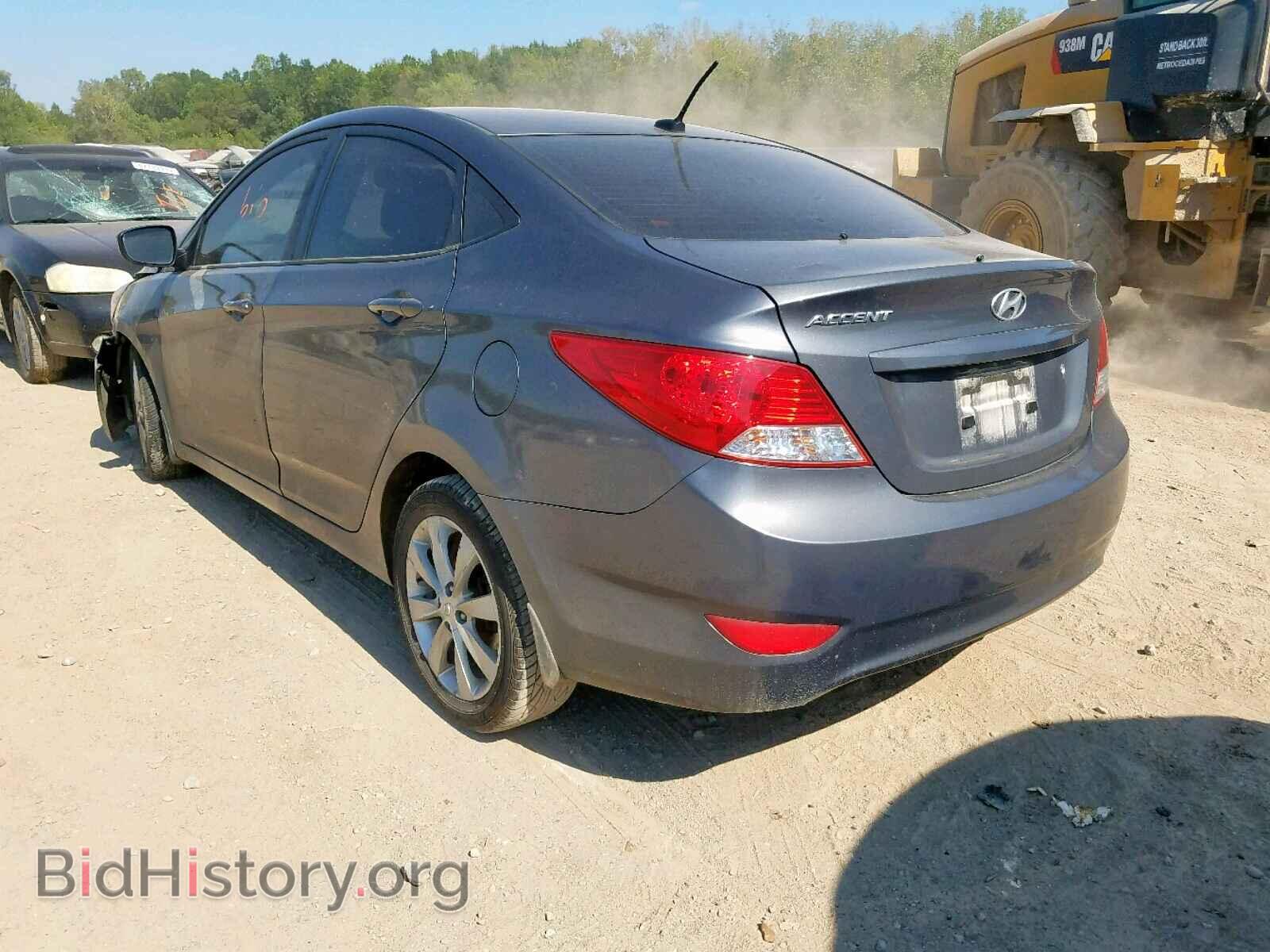 2013 HYUNDAI ACCENT - VIN: KMHCU4AE8DU300169 - Фото 3