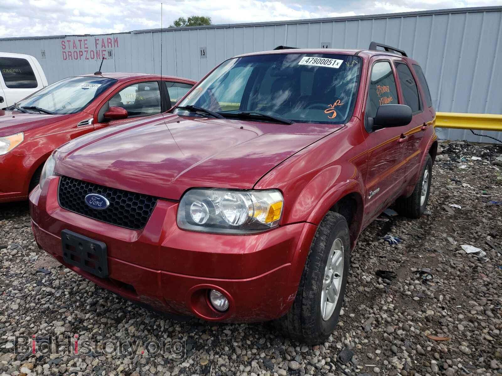 2007 FORD ESCAPE - VIN: 1FMCU49H77KC09232 - Фото 2