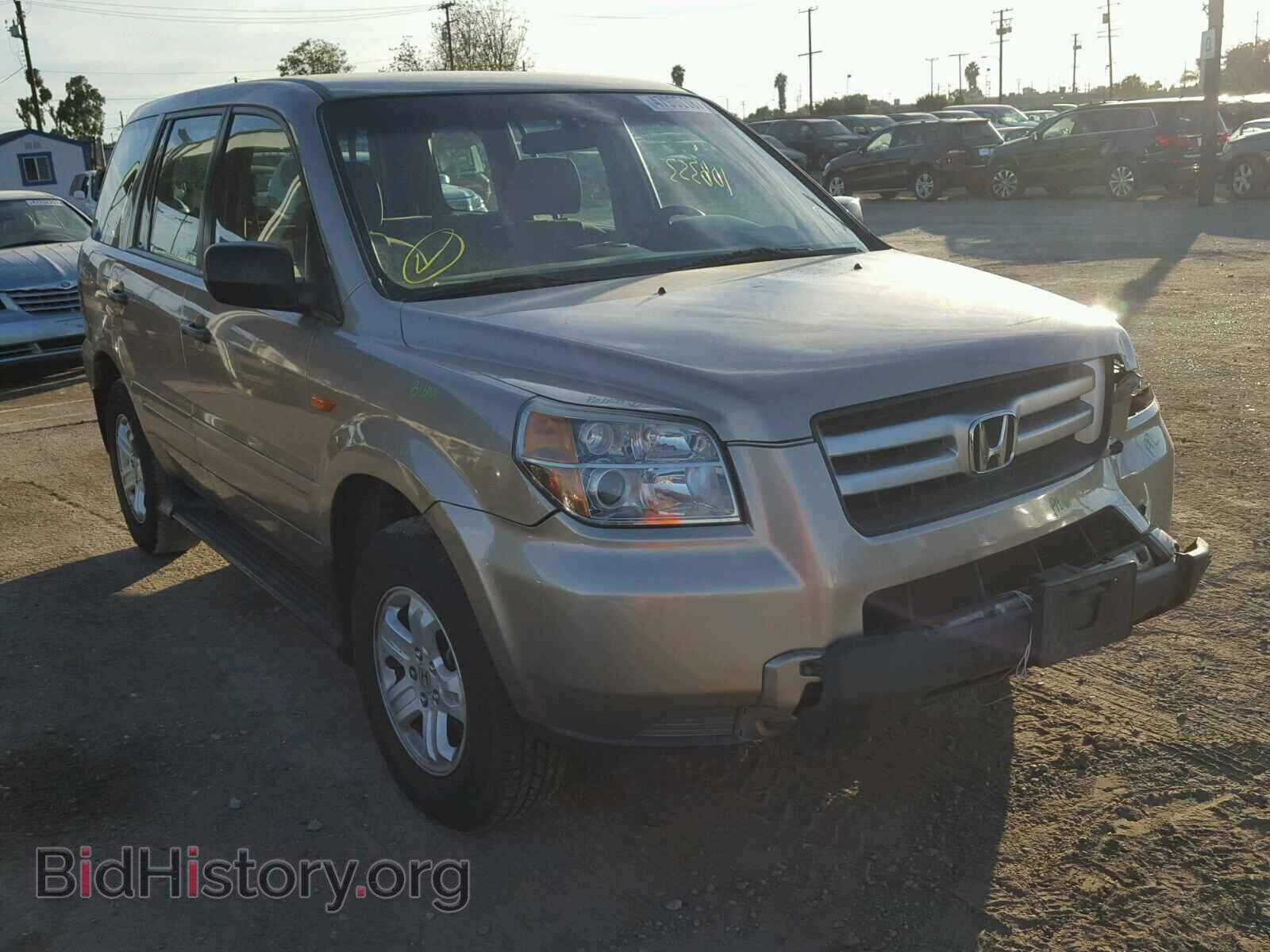 Фотография 5FNYF28126B042836 - HONDA PILOT 2006