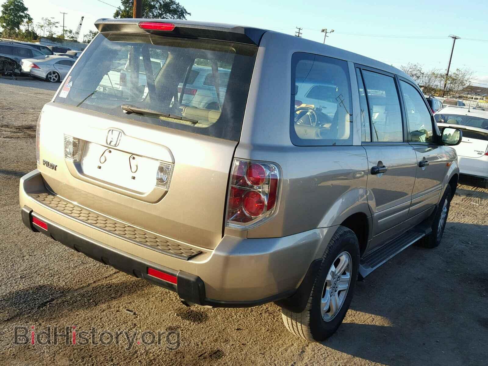 2006 HONDA PILOT - VIN: 5FNYF28126B042836 - Фото 4