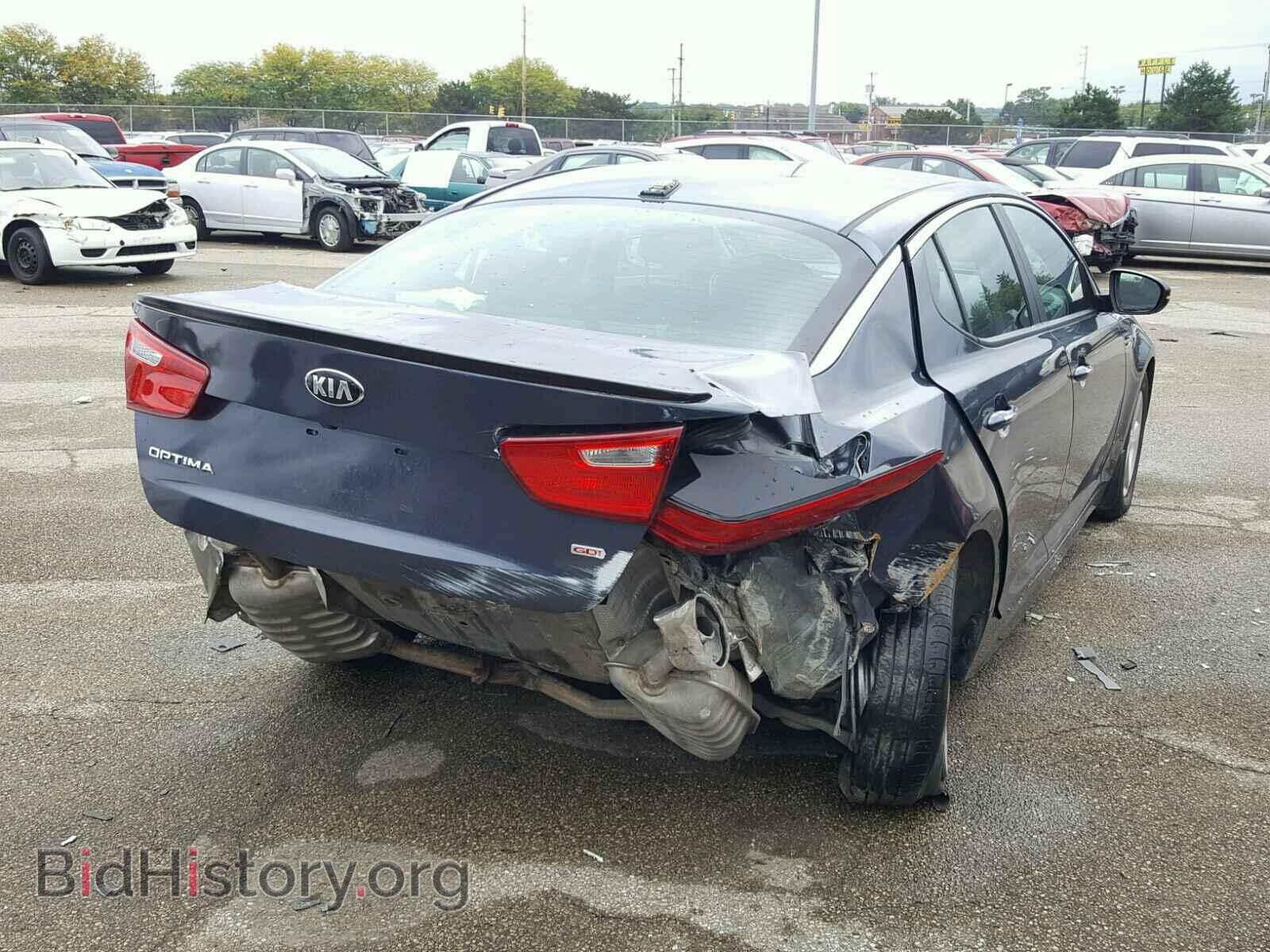2015 KIA OPTIMA - VIN: KNAGM4A77F5550875 - Photo 4