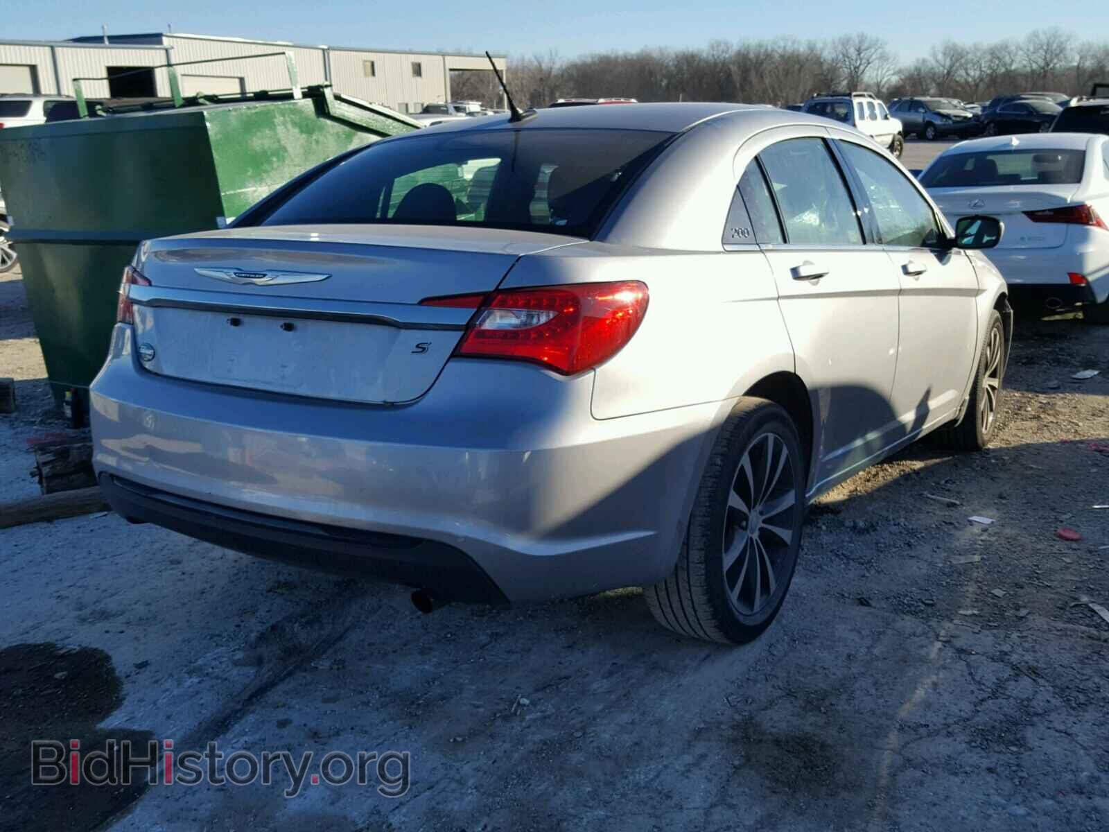 2013 CHRYSLER 200 - VIN: 1C3CCBBB4DN618739 - Фото 4