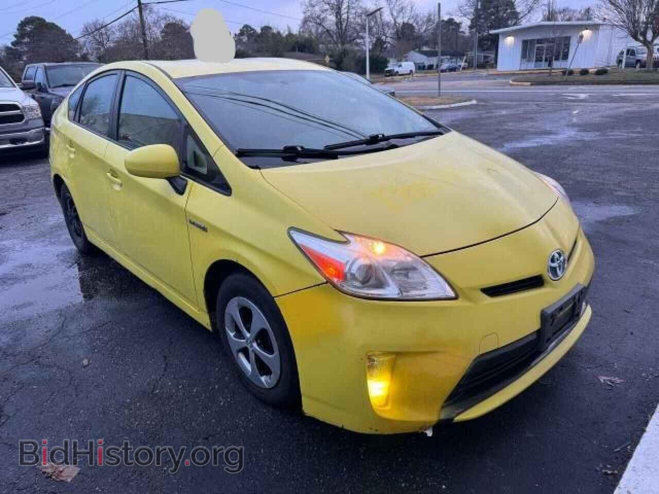 Photo JTDKN3DU2E0361178 - TOYOTA PRIUS 2014