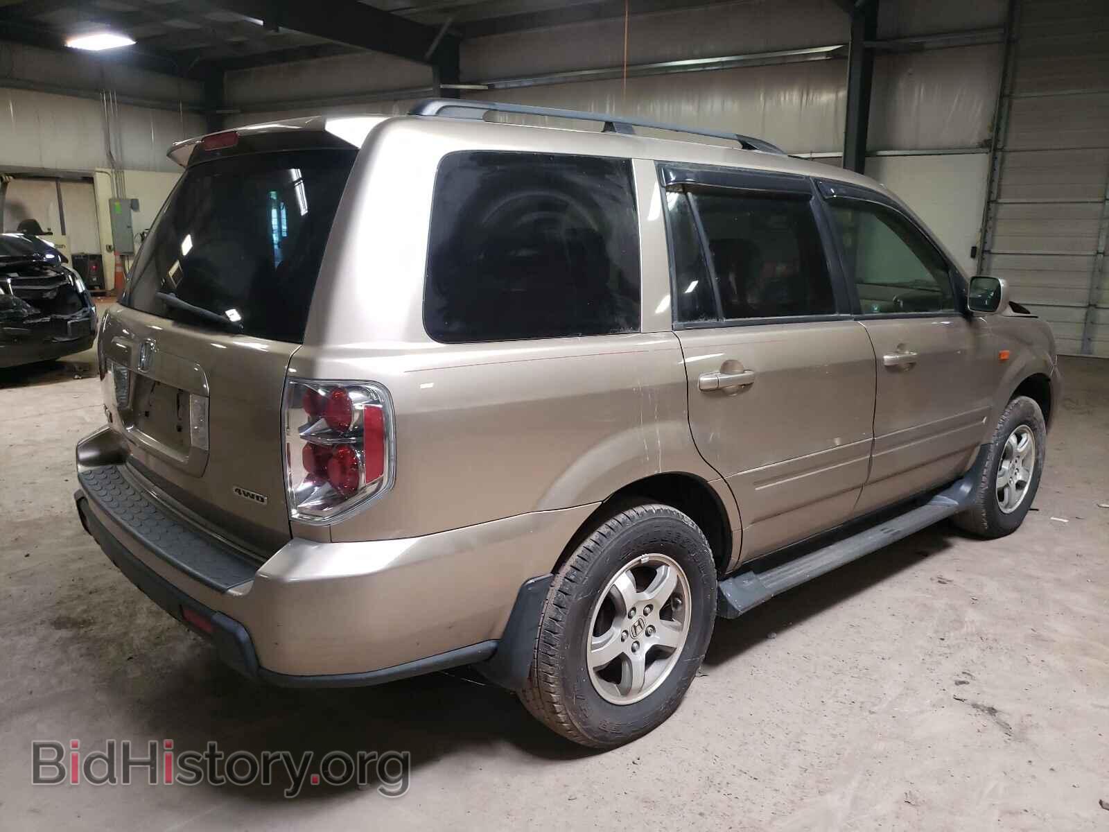 2006 HONDA PILOT - VIN: 2HKYF18636H558825 - Фото 4