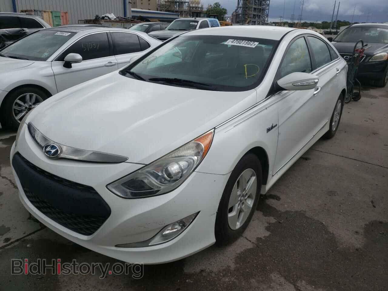 2012 HYUNDAI SONATA - VIN: KMHEC4A46CA056587 - Фото 2