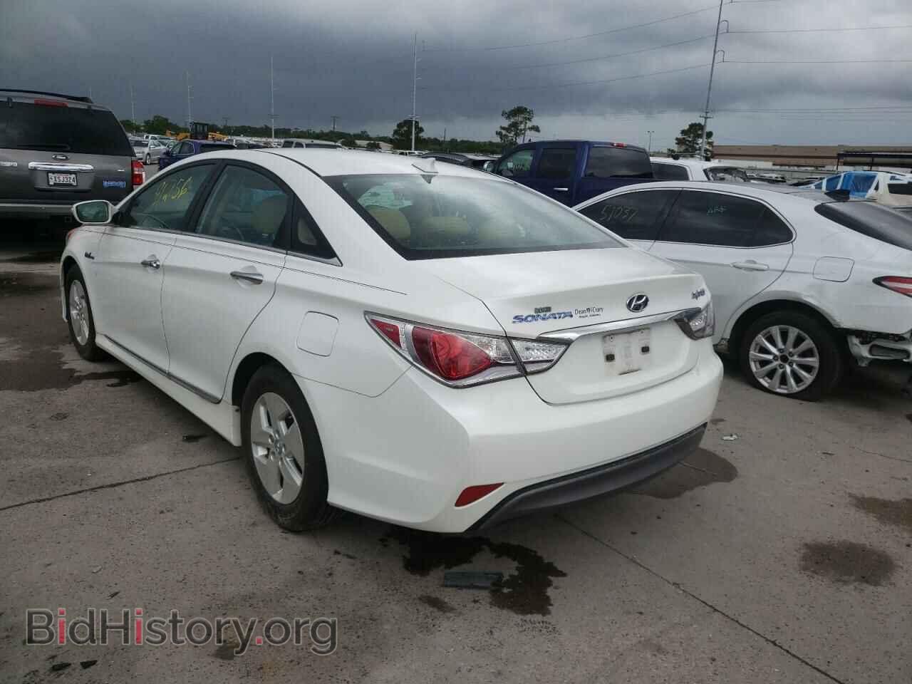 2012 HYUNDAI SONATA - VIN: KMHEC4A46CA056587 - Фото 3