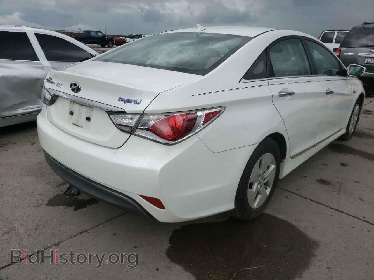 2012 HYUNDAI SONATA - VIN: KMHEC4A46CA056587 - Фото 4