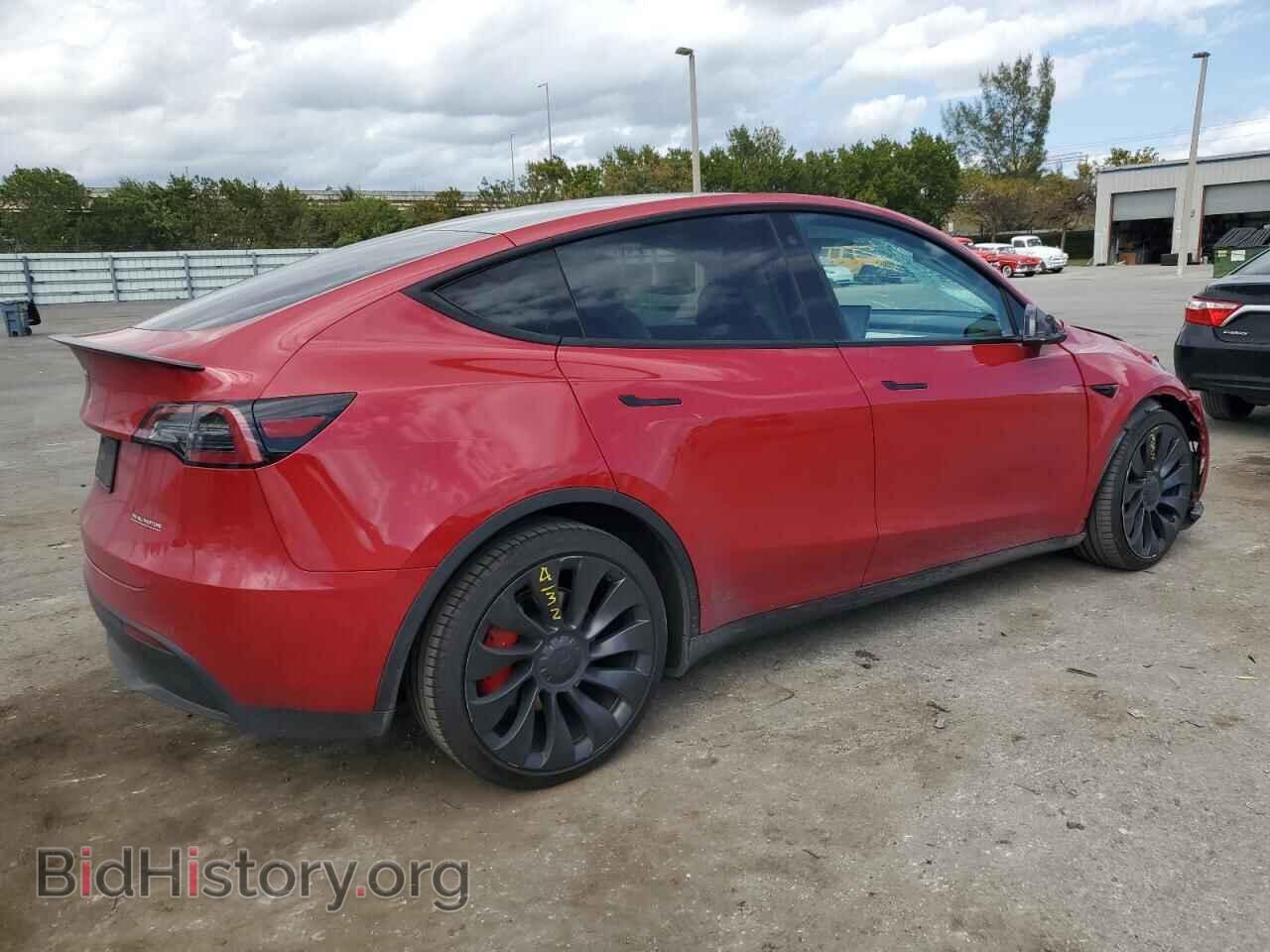 2022 TESLA MODEL Y - VIN: 7SAYGDEF5NF319859 - Фото 3
