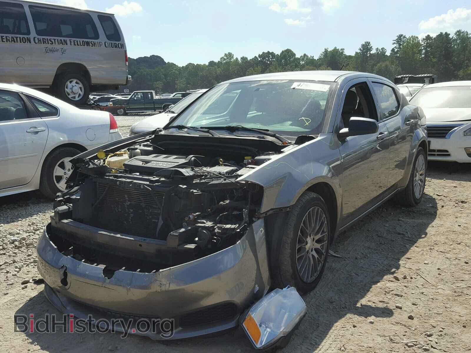 2012 DODGE AVENGER - VIN: 1C3CDZAB5CN231655 - Фото 2