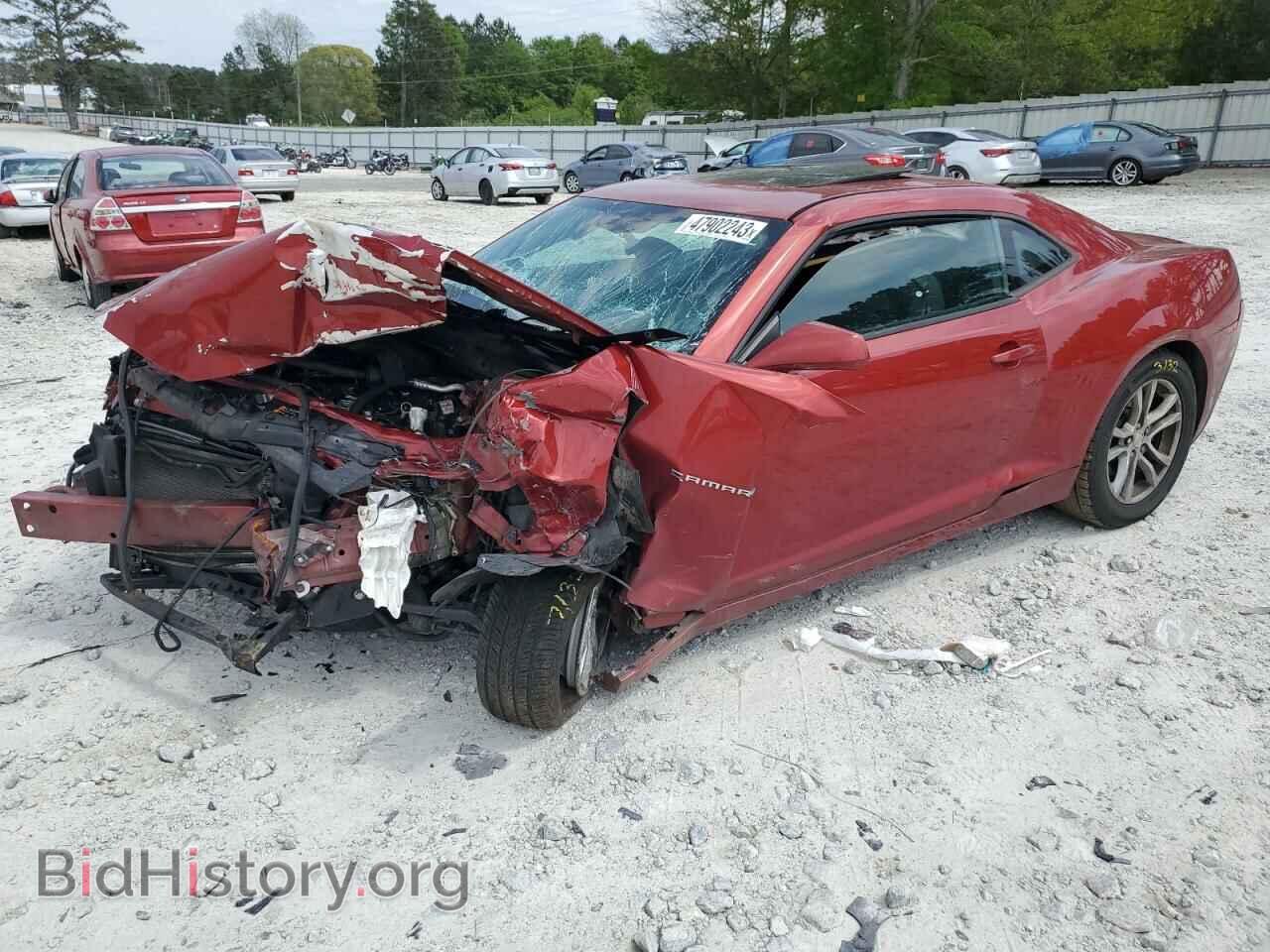 Photo 2G1FB1E34E9166816 - CHEVROLET CAMARO 2014