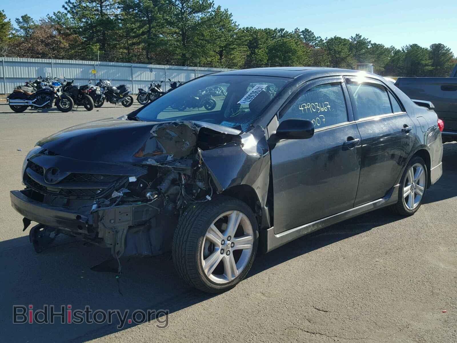 2013 TOYOTA COROLLA BA - VIN: 5YFBU4EE5DP113320 - Фото 2