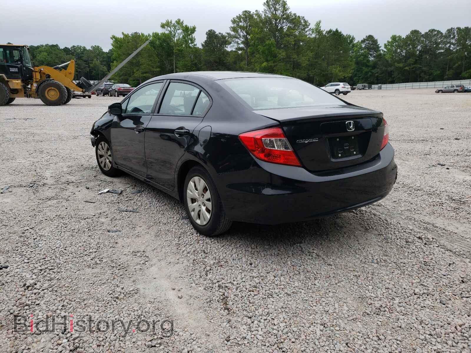 2012 HONDA CIVIC - VIN: 2HGFB2F57CH306097 - Photo 3