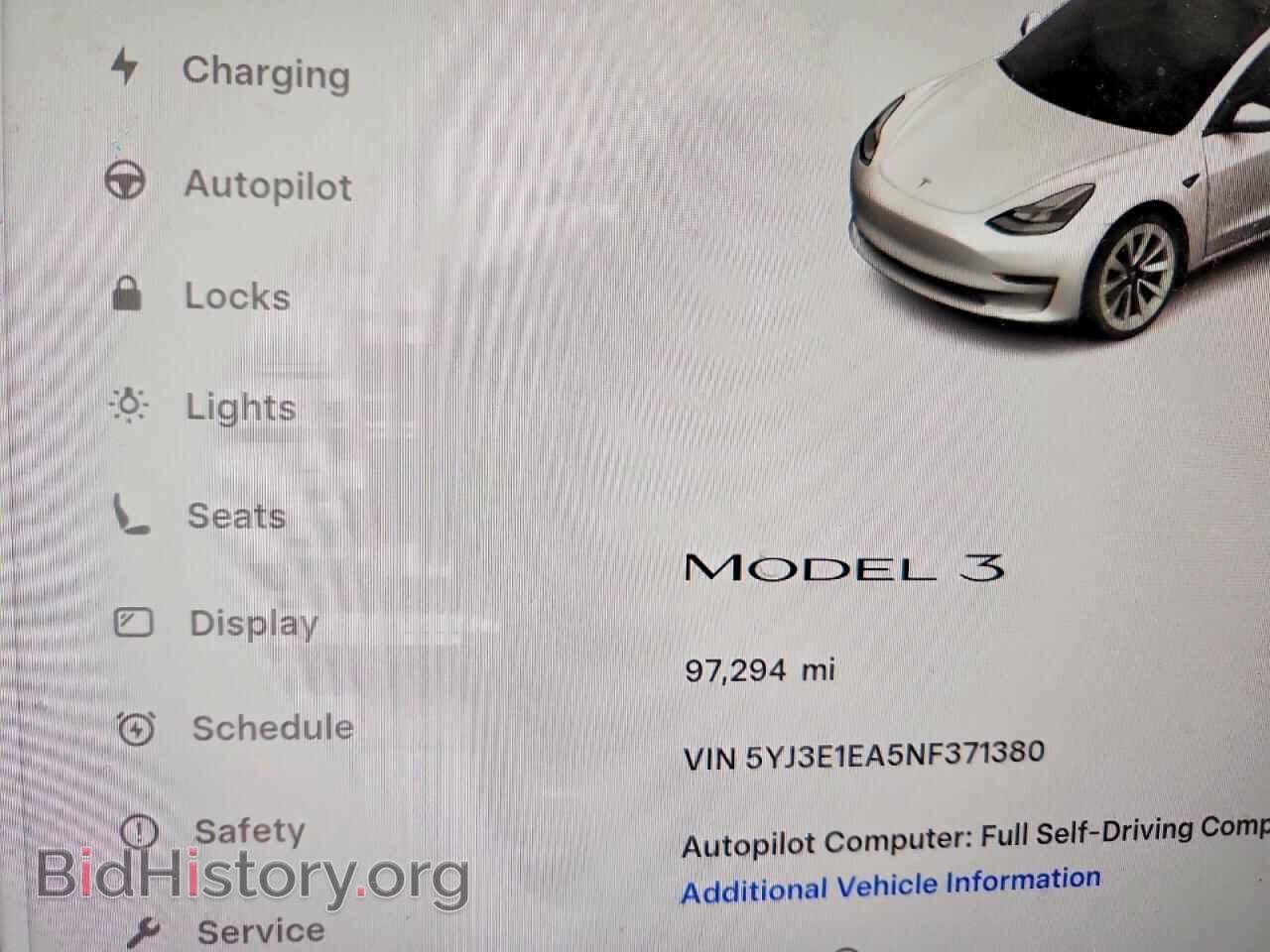 2022 TESLA MODEL 3 - VIN: 5YJ3E1EA5NF371380 - Photo 9