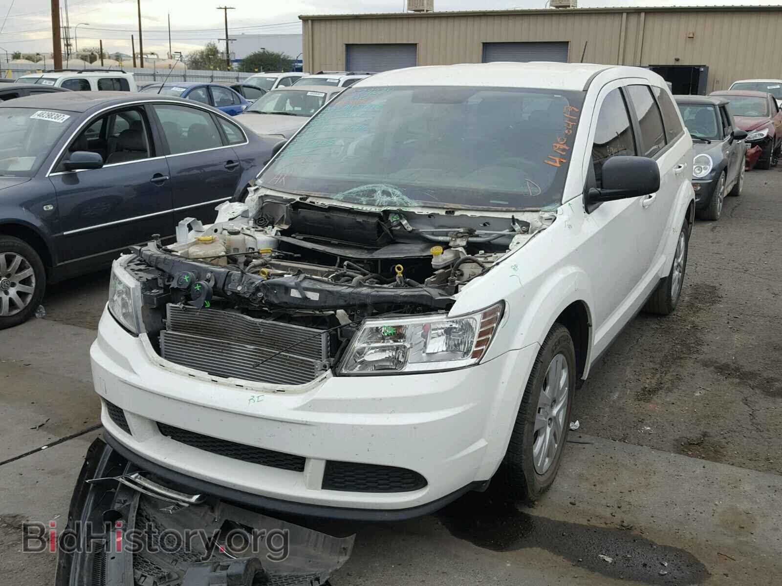 2015 DODGE JOURNEY - VIN: 3C4PDCAB6FT725070 - Фото 2