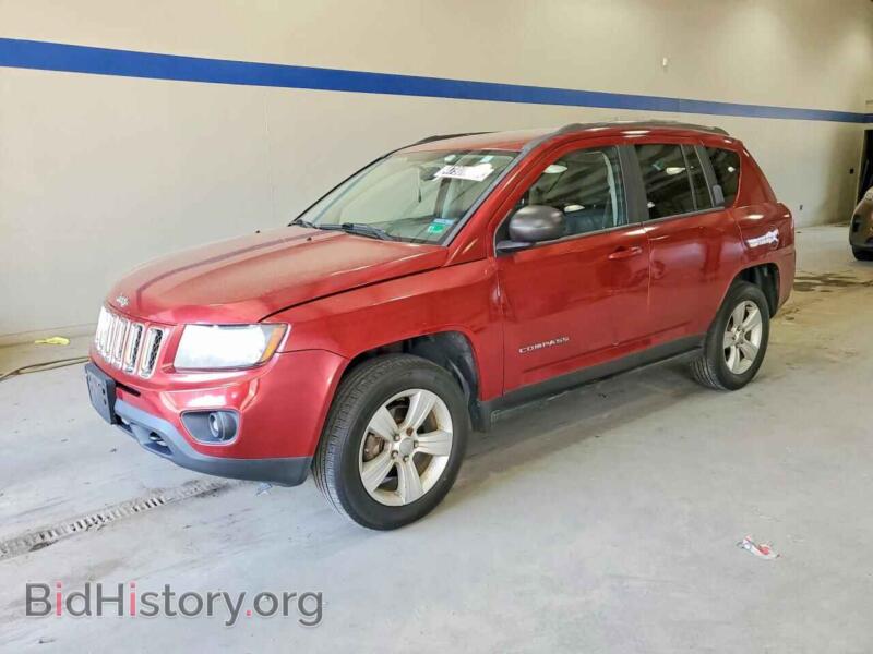 2014 Jeep COMPASS Sport (VIN 1C4NJDBB2ED847580) — photo 1 of 13, Copart, damage: minor dents/scratches