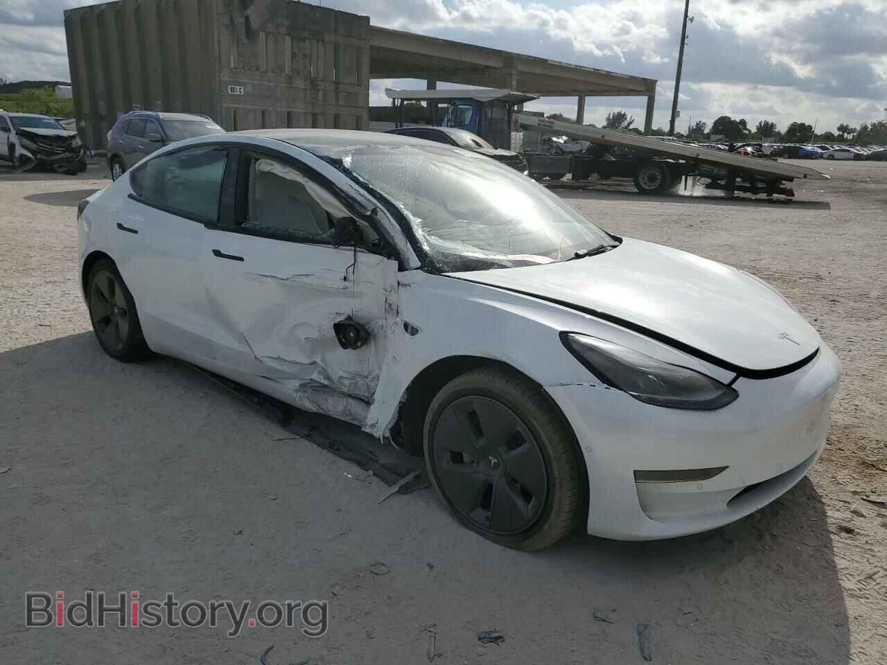 2022 TESLA MODEL 3 - VIN: 5YJ3E1EA6NF347895 - Фото 4