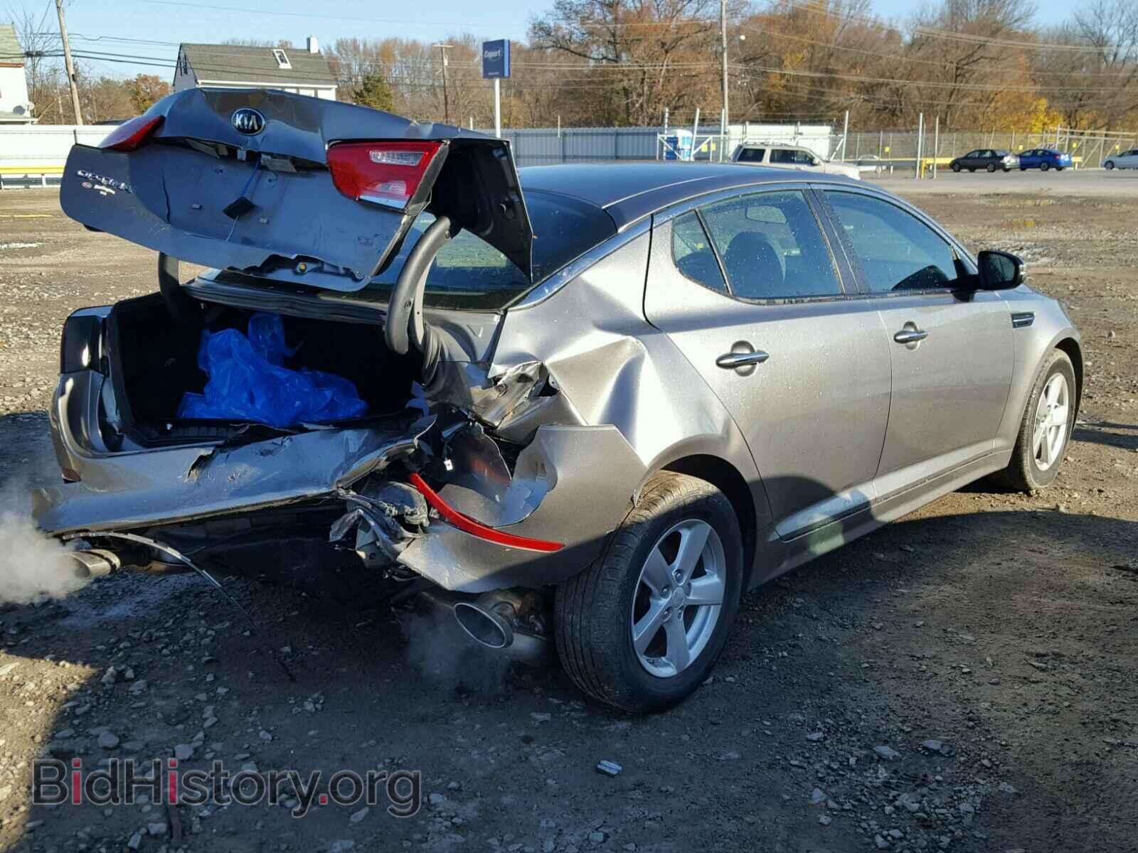 2015 KIA OPTIMA - VIN: 5XXGM4A72FG493970 - Фото 4