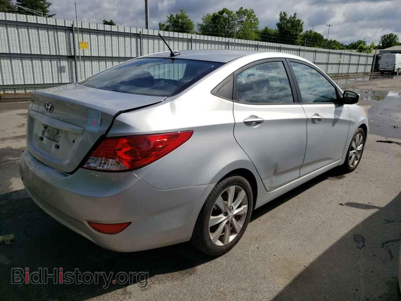 2014 HYUNDAI ACCENT - VIN: KMHCU4AE2EU702030 - Фото 4