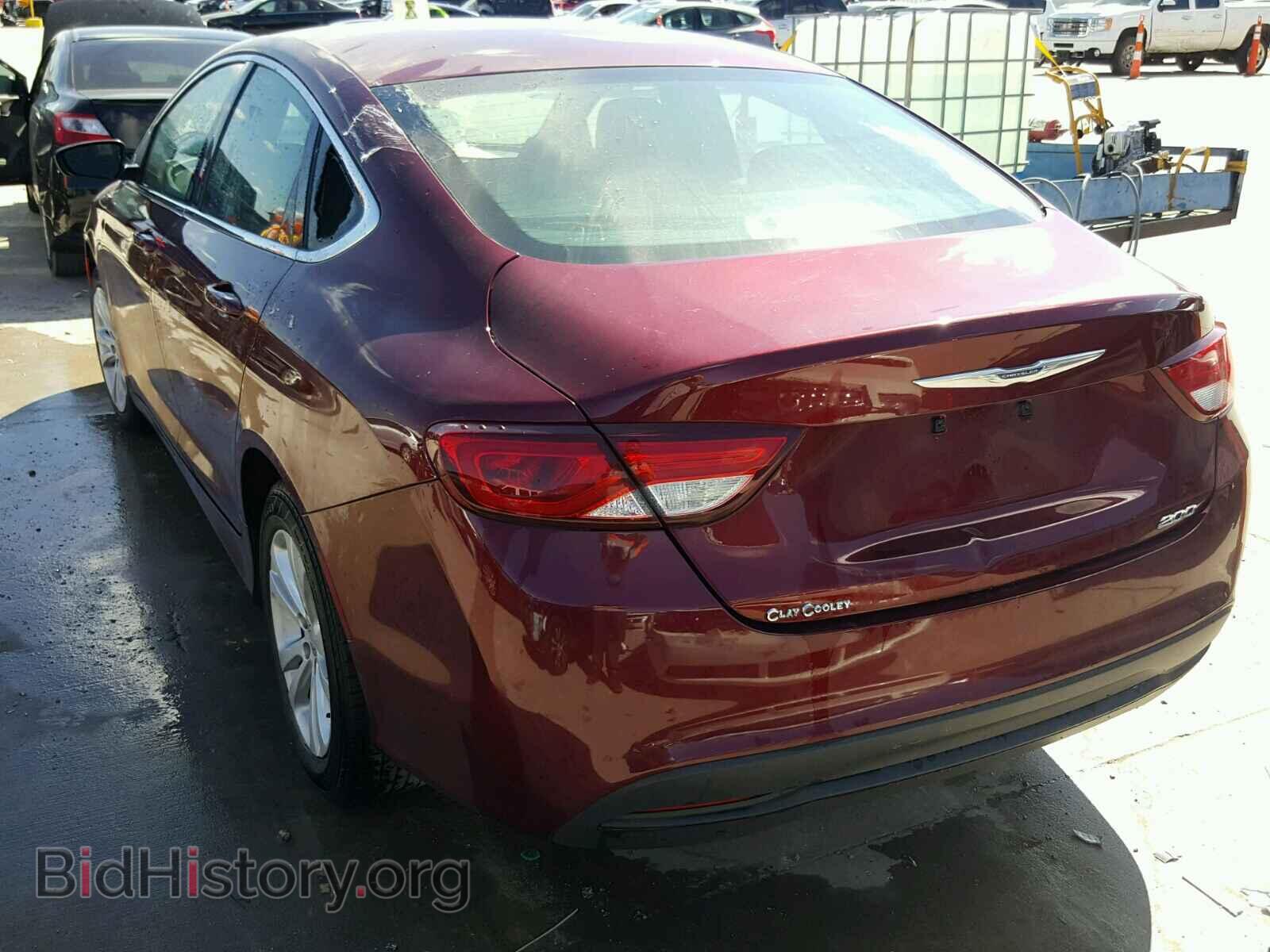 2016 CHRYSLER 200 - VIN: 1C3CCCFB1GN196627 - Фото 3