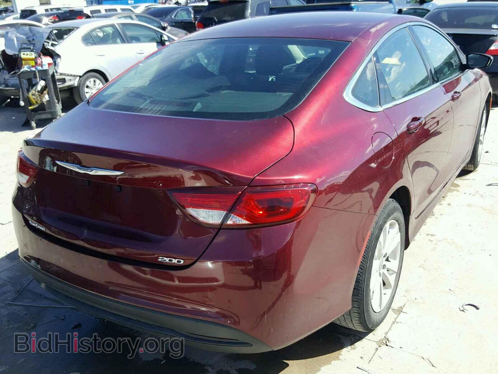 2016 CHRYSLER 200 - VIN: 1C3CCCFB1GN196627 - Фото 4