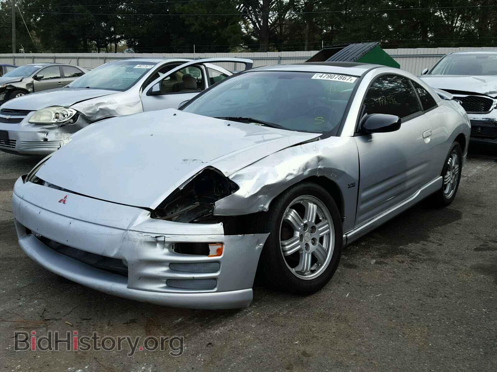 2001 MITSUBISHI ECLIPSE - VIN: 4A3AC54H11E122540 - Photo 2