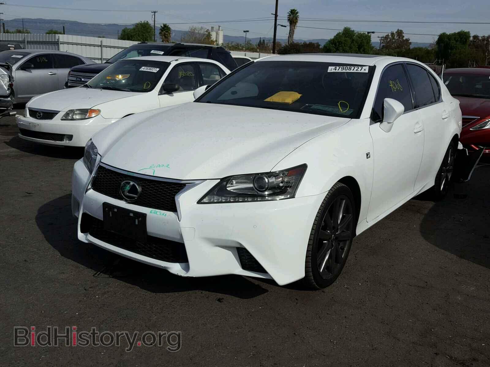 2014 LEXUS GS350 - VIN: JTHBE1BL5E5033155 - Фото 2