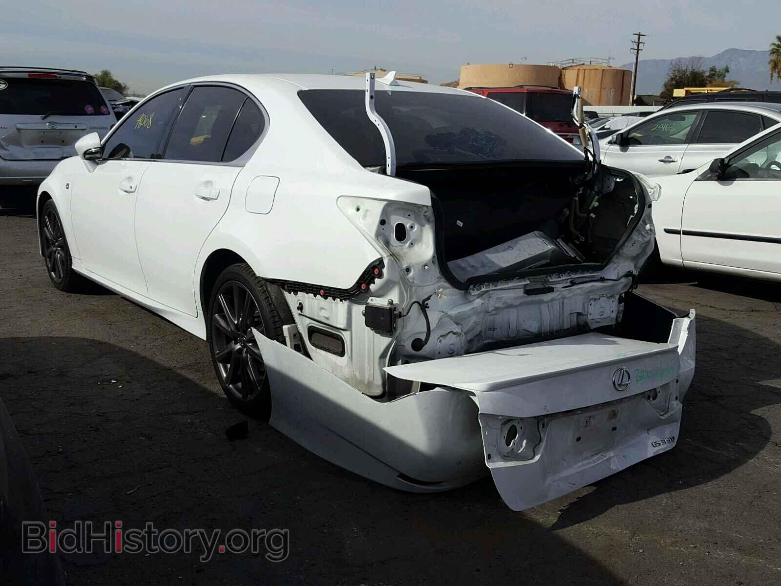 2014 LEXUS GS350 - VIN: JTHBE1BL5E5033155 - Фото 3