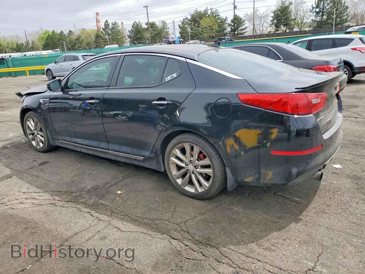 2015 KIA OPTIMA - VIN: 5XXGR4A68FG364513 - Фото 2