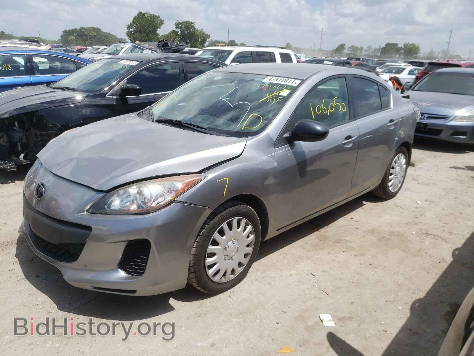 2012 MAZDA 3 - VIN: JM1BL1UF1C1582242 - Фото 2