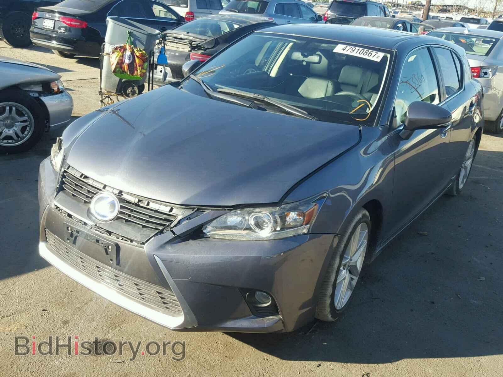 2014 LEXUS CT 200 - VIN: JTHKD5BH6E2192113 - Фото 2